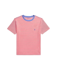 Polo Ralph Lauren Big Boys Striped Jersey Pocket T-Shirt