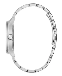 Guess Men's Analog Silver-Tone Steel Watch, 42mm