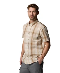 Columbia Men's Rapid Rivers Short Sleeve Plaid Shirt
