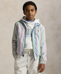 Polo Ralph Lauren Big Boys Reversible Oxford Jacket