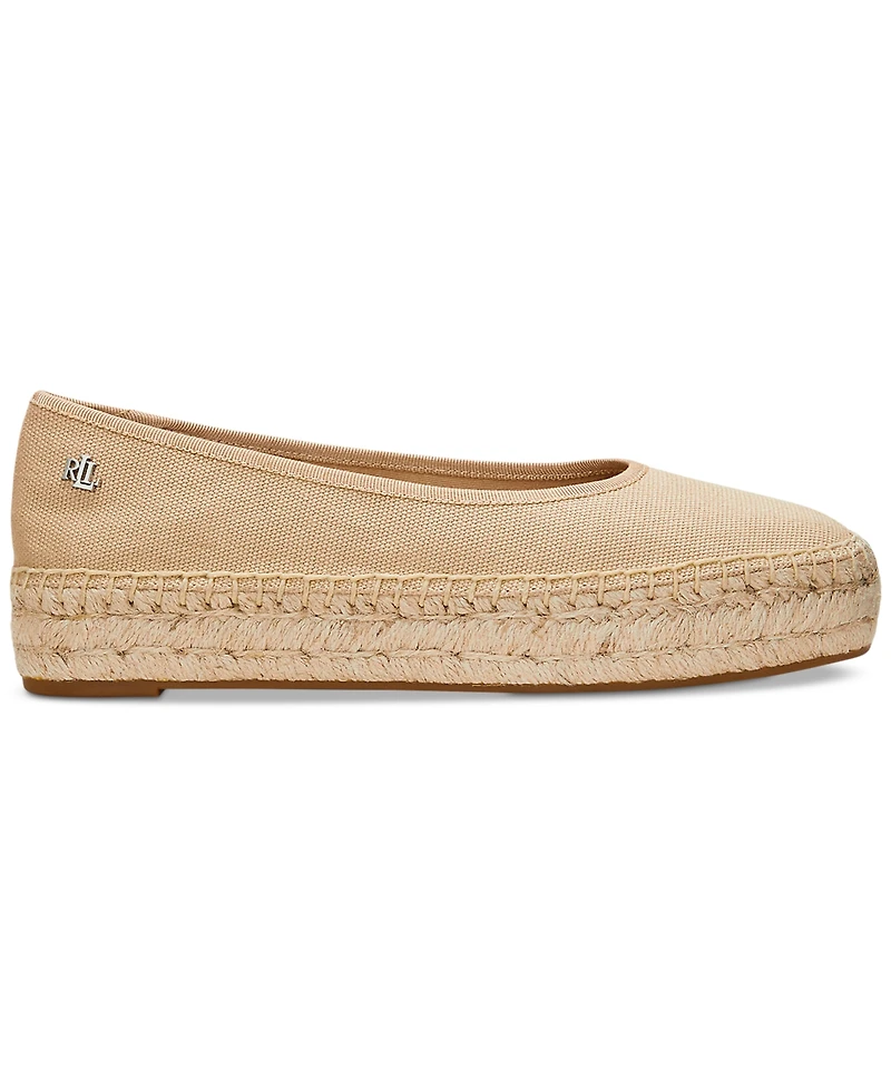 Lauren Ralph Women's Luize Espadrille Ballet Flats