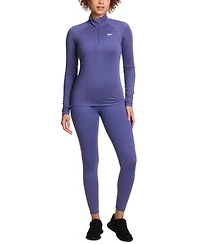 Reebok Women's Id Train Fitted Quarter-Zip Track Jacket