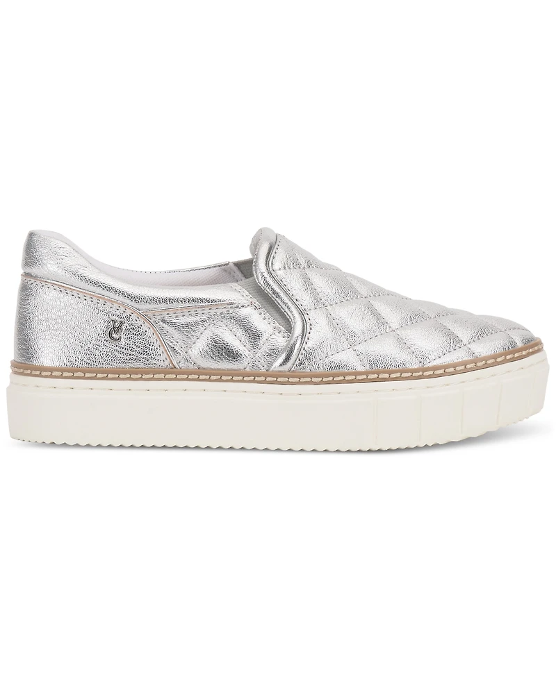 Vince Camuto Women's Romie Quilted Slip-On Platform Sneakers