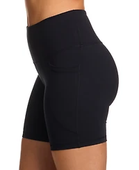 Reebok Women's Id Train High-Rise Stretch Bike Shorts