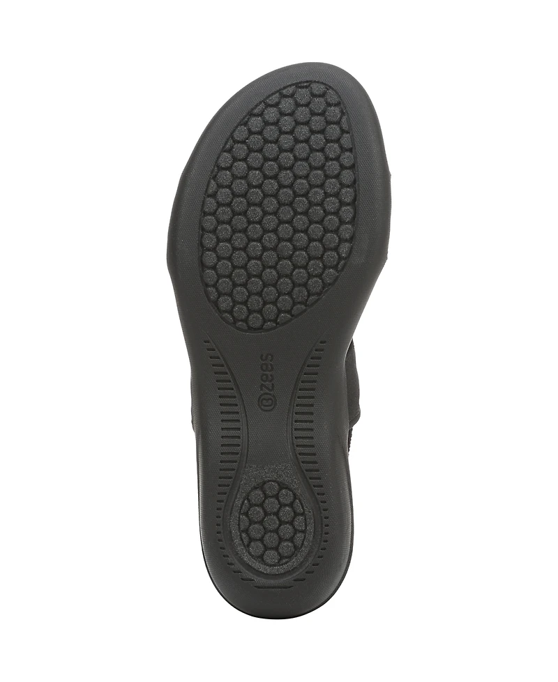 LifeStride Women's Cali Washable Slingback Walking Sandals