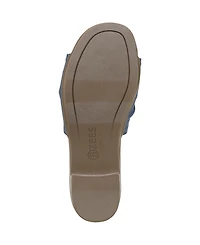 LifeStride Women's Paradise Washable Block Heel Slide Sandals