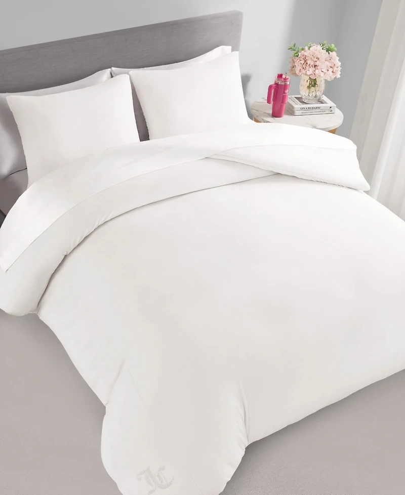 Juicy Couture Velour 2-Pc. Comforter Set, Twin/Twin Xl