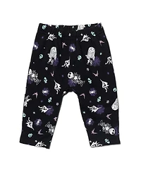 Nightmare Before Christmas Baby Boys Disney Fleece Pullover Hoodie Bodysuit and Pants 3 Piece Outfit Set