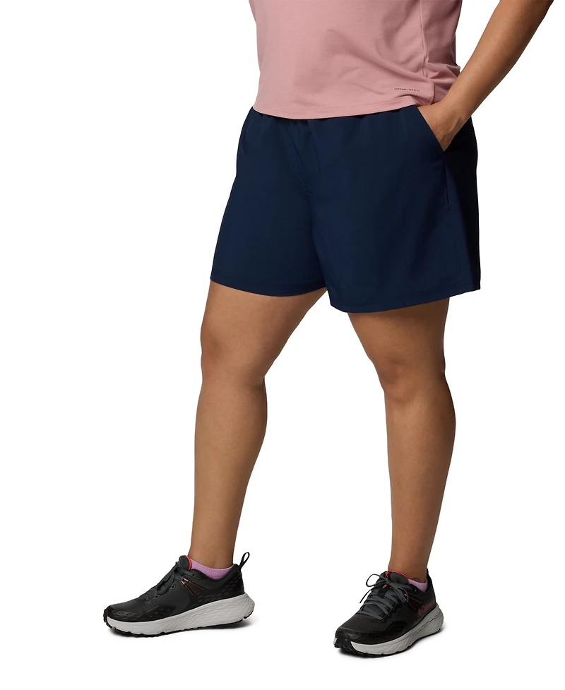 Columbia Plus Blue Vista Hill Elastic Shorts