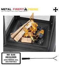 Streamdale Heavy Duty Garden Metal Outdoor heating furnace for backyard fir pit