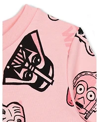 Star Wars Girls The Mandalorian Yoda French Terry Sweatshirt to