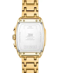 Jbw Men's Echelon Diamond Gold-Plated Stainless-Steel Watch