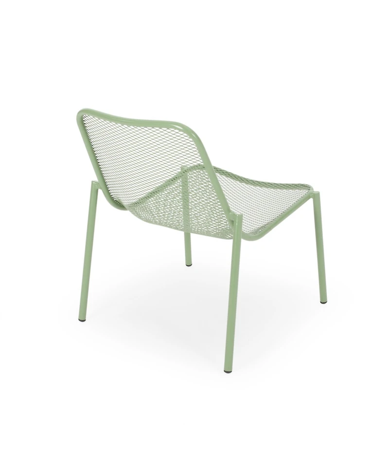 Streamdale Modern Mesh Metal Stackable Chairs Durable & Space-Saving Outdoor Seating