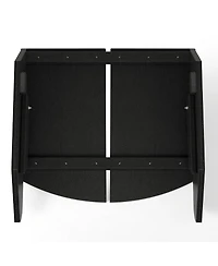 Modern Hdpe Plastic Folding Patio Adirondack Ottoman