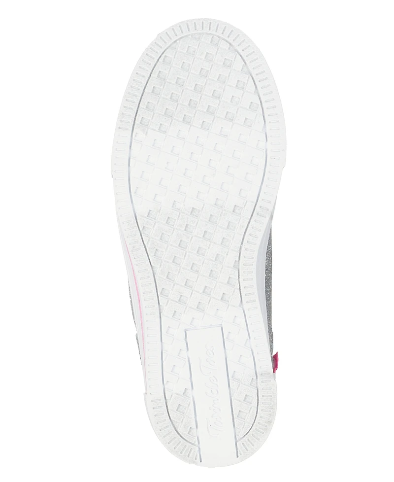 Skechers Little Girls Twinkle Toes: Twinkle Sparks - Stellar Star High-Top Light-Up Casual Sneakers from Finish Line