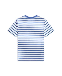 Polo Ralph Lauren Big Boys Polo Bear Striped Jersey T-Shirt