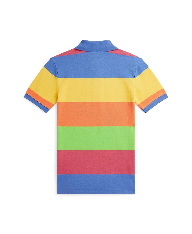 Polo Ralph Lauren Big Boys Striped Mesh Polo Shirt