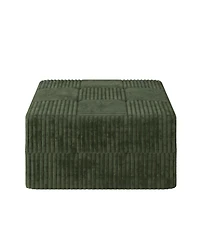 Streamdale Minimalist Corduroy Ottoman Sofa Bed, Space-Saving Design