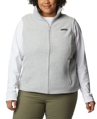 Columbia Plus Size Benton Springs Fleece Vest