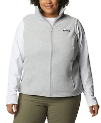 Columbia Plus Size Benton Springs Fleece Vest
