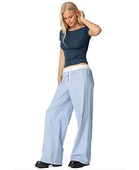 Edikted Womens Becca Boat Neck Top