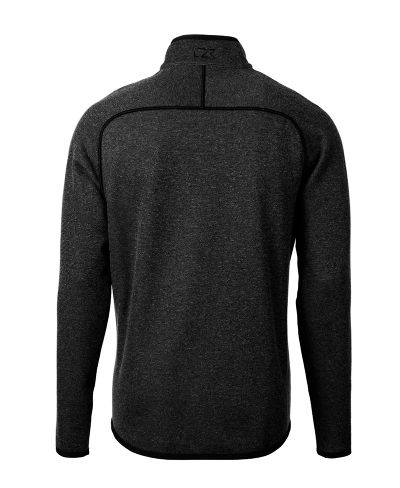 Cutter & Buck Mainsail Sweater-Knit Mens Tall Full Zip Jacket