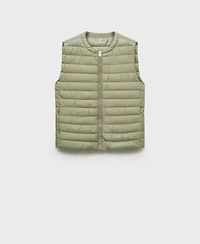 Mango Women's Quilted Gilet Vest