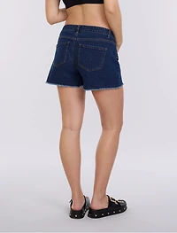 Motherhood Maternity Under the Belly Cut Off Denim Short