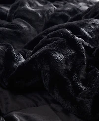 Madison Park Gia Faux-Fur 3-Pc. Comforter Set