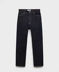 Mango Women's Claudia Rinse Wash Slim Crop Jeans
