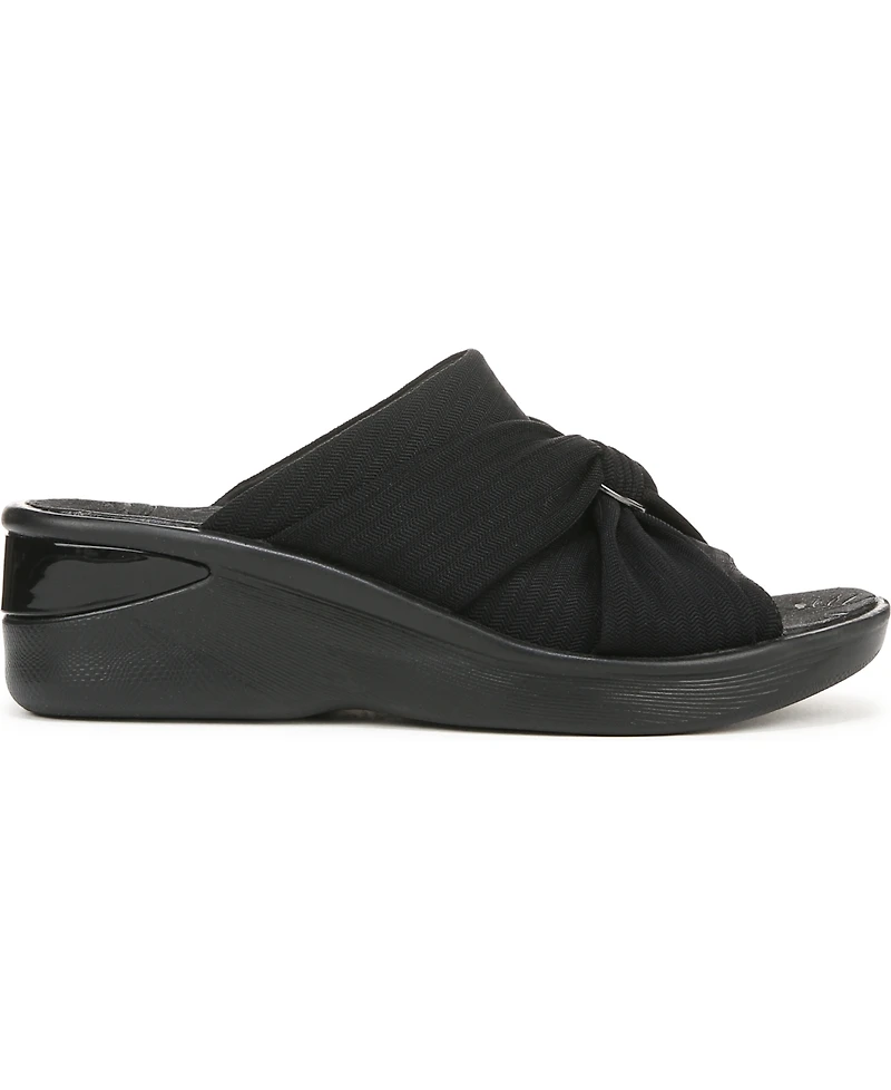 LifeStride Women's Serenade Washable Slide Wedge Sandals