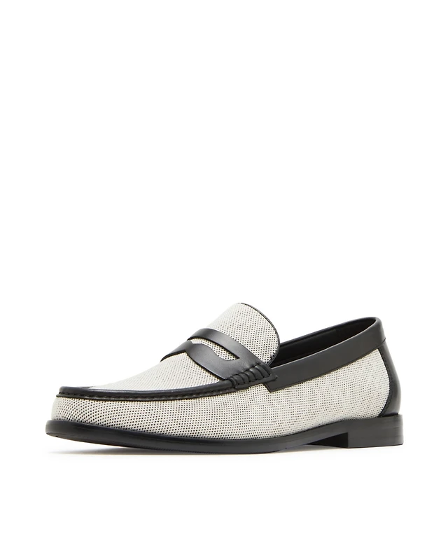 Steve Madden Othello Penny Loafers Gray - US 10.5M Adidas Hoops 2.0 Mid Black Shoes main image 3
