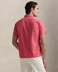 Polo Ralph Lauren Men's Classic-Fit Linen-Cotton Camp Shirt