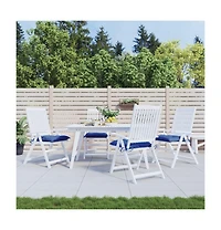 Chair Cushions 4 pcs 15.7"x15.7"x2.8" Oxford Fabric