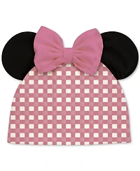 Disney Baby Girls Minnie Mouse Bodysuit, Pants & Hat, 3 Piece Set