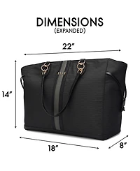 Elle Eleganza 32 Liters Monogram Weekender Tote Bag