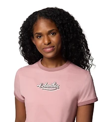 Columbia Women's Rolling Bend Graphic Ringer Top