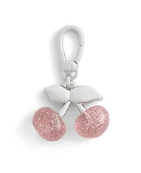 Coach Pink Collectible Signature Glittery Cherry Charms