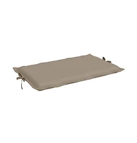 vidaXL Sun Lounger Cushion Taupe 73.2"x22.8"x1.6" Oxford Fabric