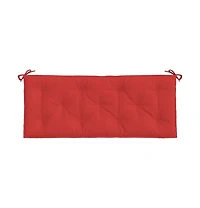 Garden Bench Cushion Red 47.2"x19.7"x2.8" Oxford Fabric