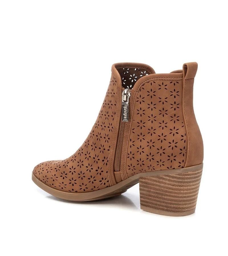 Refresh Women's Fashion Booties with Side Zipper by Xti