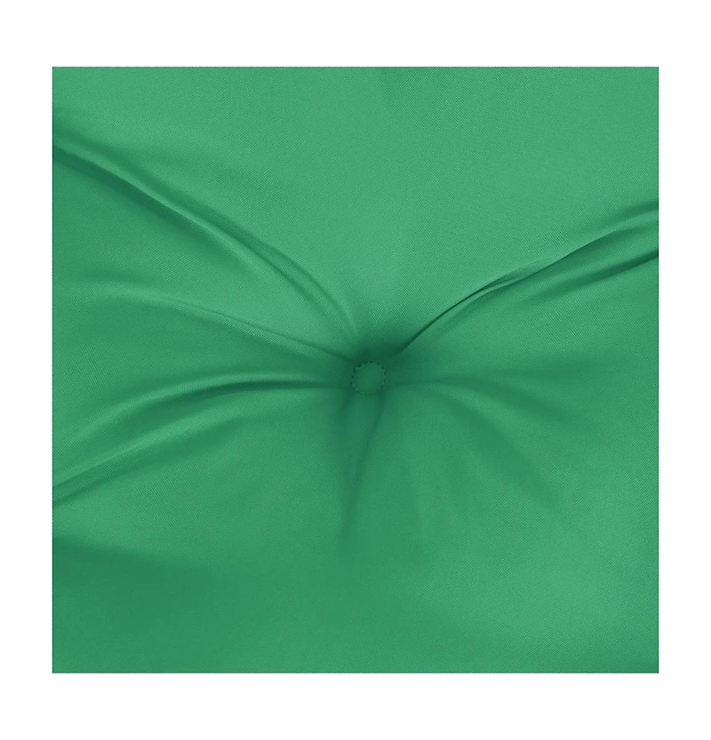 Pallet Cushions 6 pcs Green 19.7"x19.7"x2.8" Oxford Fabric