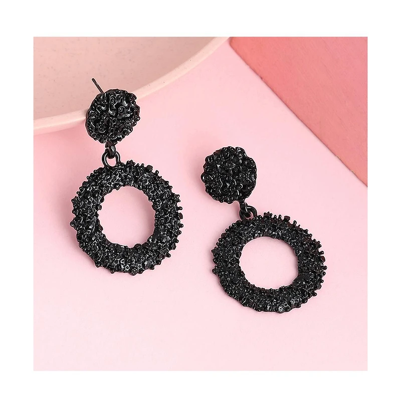 Corroded Drop Earrings