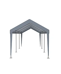 Streamdale 10'x20' Portable Carport Garage with Doors & Windows