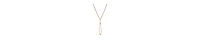2028 Crystal Tweezer Pendant Necklace