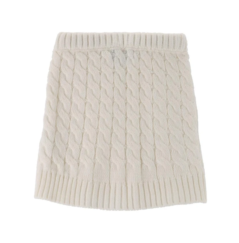 Blake White Tricot Skirt