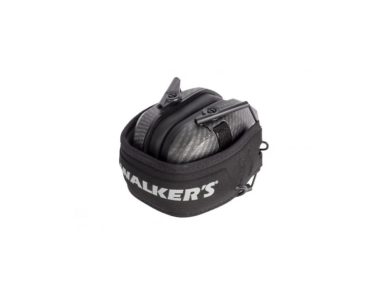Walkers Razor Slim Electronic Muff (Carbon, 2-Pack) Bundle