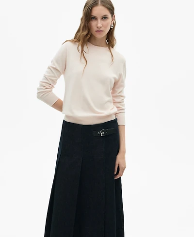 Mango Women's Silk Blend Knitted Sweater