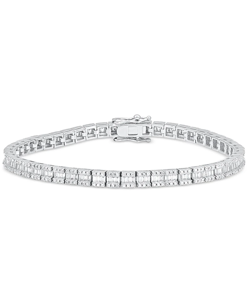 Diamond Tennis Bracelet (2 ct. t.w.) in 14k White Gold