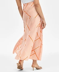 I.n.c. International Concepts Women's Printed Midi Skirt, Exclusively at Macy's